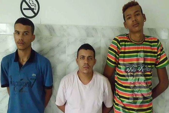 Trio foi preso pela PC