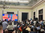 Nova secretária de Educação de Maceió, Jó Pereira fala representando todo o secretariado em anúncio da reforma administrativa