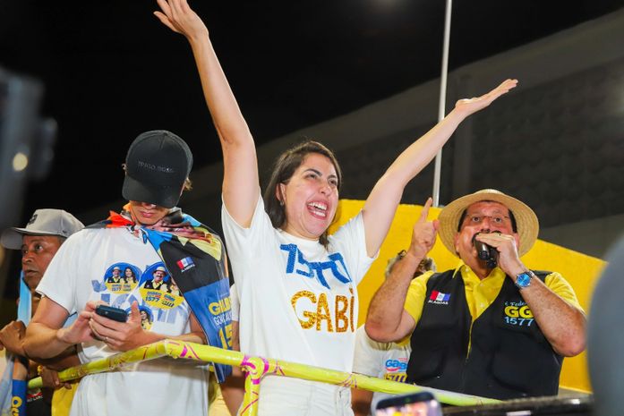 Gabi Gonçalves comemora reeleição com 52.777 votos e crescimento de quase 80%