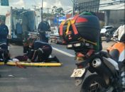 Acidente aconteceu na Avenida Fernandes Lima