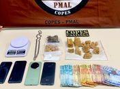 PM desarticula  pontos de tráfico de crack, cocaína e maconha, no interior