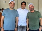Vice-prefeito de Monteirópolis participa de adesivaço em apoio à pré-candidatura de Renan Filho ao governo