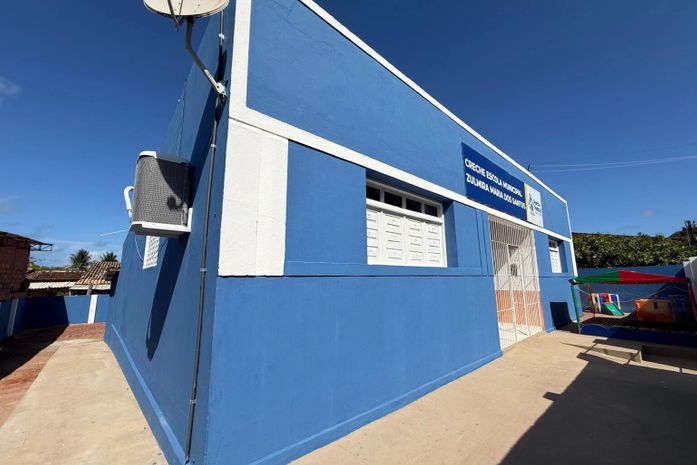 Prefeito Allan de Jesus realiza melhorias na Creche Escola Municipal Zulmira Maria dos Santos
