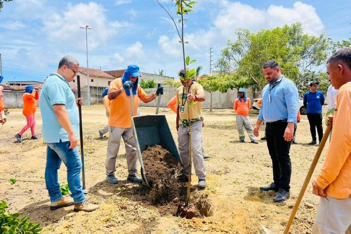 Projeto Arborizar é Massa planta árvores frutíferas no Salvador Lyra