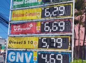 Preço médio da gasolina em Maceió é maior do que a média nacional; confira