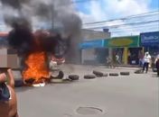 Moradores do Benedito Bentes bloqueiam avenida em protestam contra falta d’água 