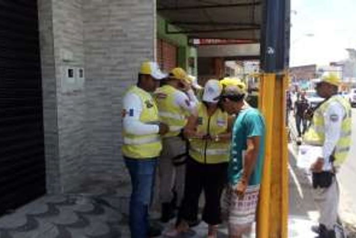 Suspeito já tem passagem pela polícia por um delito semelhante.