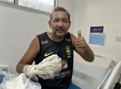 Pedreiro vítima de aranha-marrom se recupera após tratamento intensivo no HGE