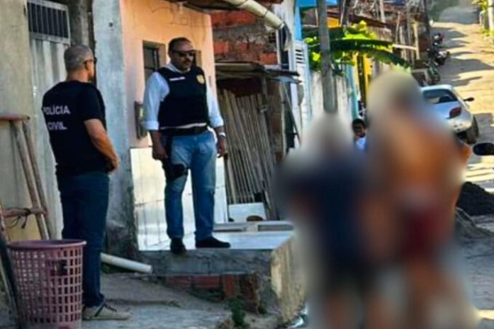 Polícia faz busca em residência de suspeito de homicídio em Paripueira
