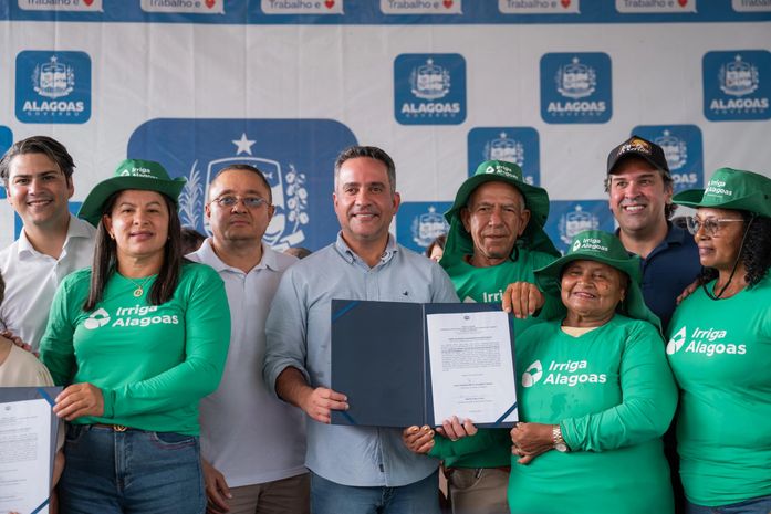 Paulo Dantas lança programa Irriga Alagoas, maior projeto hídrico e de tecnologia na agricultura alagoana