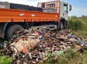 Descarte irregular de resíduos