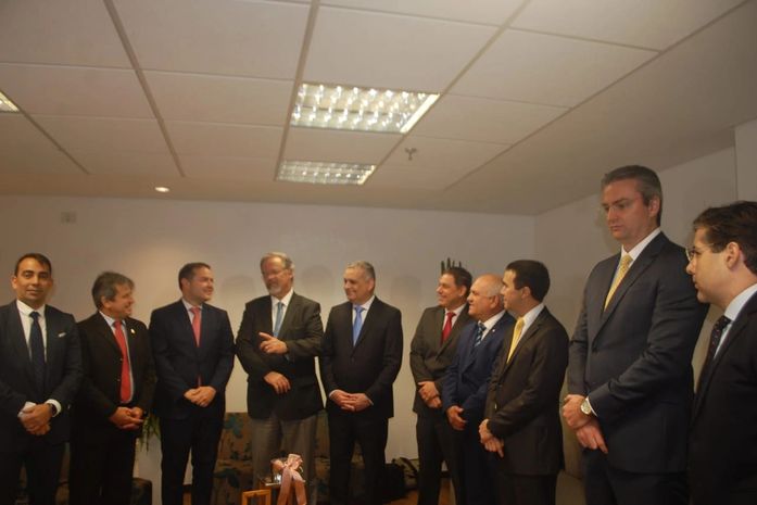 Ministro Raul participou da posse de Alfredo Gaspar
