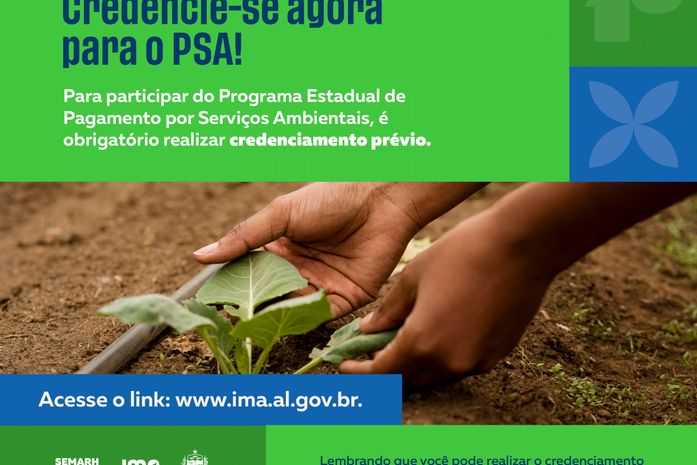 PSA: IMA abre credenciamento para potenciais prestadores de serviços ambientais