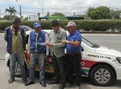 Agentes fiscalizam publicidade irregular e poluição visual