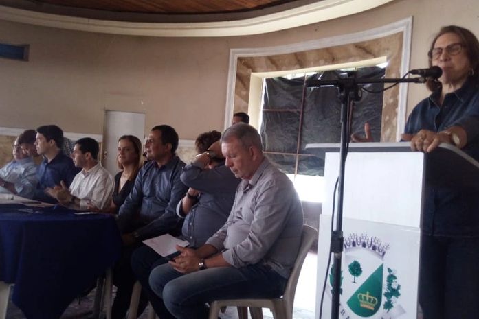 Vereadores participam de solenidade para sanção de lei que anistia agricultores