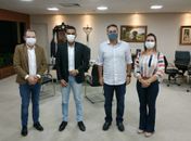 Em reunião com Renan Filho, Santana Mariano destaca apoio do governador ao pré-candidato a prefeito de Major Izidoro,  Alex Mariano