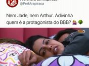 Vídeo: Arapiraca é citada por participantes do BBB em conversa sobre o NE e Prefeitura da cidade comenta nas redes sociais