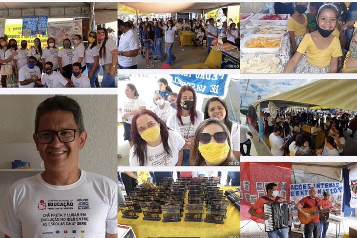 Secretário Marcos Lopes comandou o evento, jamais visto em Chã Preta