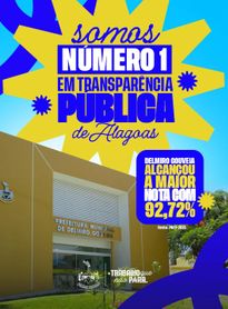 Delmiro Gouveia conquista a maior nota de Transparência Pública de Alagoas no PNTP 2025