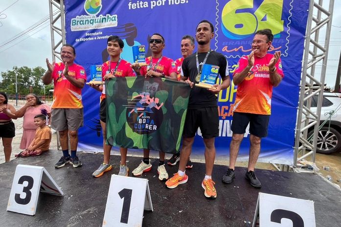 Com 500 corredores, prefeitura de Branquinha realiza 5ª Corrida da Emancipação