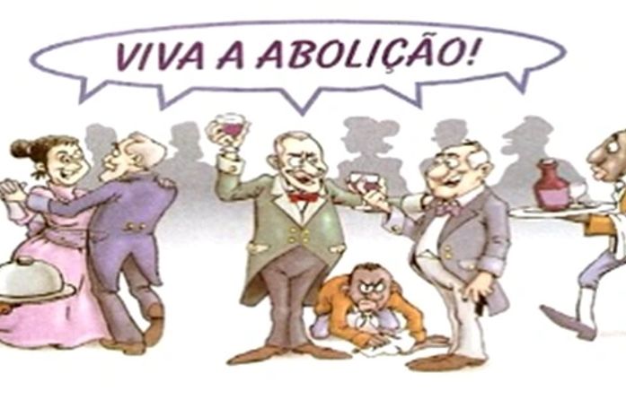 Se vocês branc@s querem ser tratad@s, como as pessoas pretas são tratadas nessa sociedade, fiquem de pé.