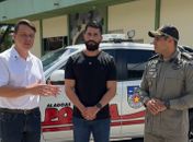 Deputado Federal Delegado Fabio Costa entrega viatura blindada à PM e amplia investimentos em segurança no interior de Alagoas