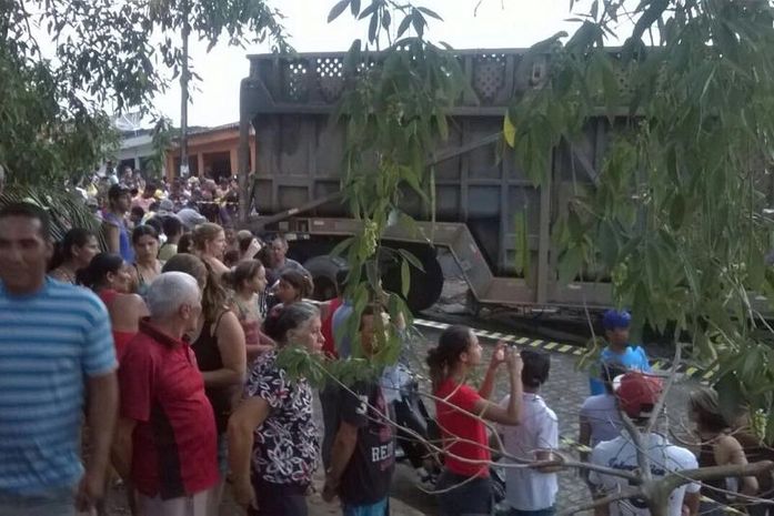 No dia 24 de janeiro acidente vitimou criança de dois anos (foto: internauta)