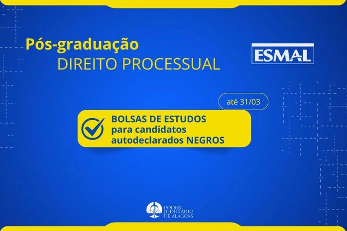 Pós-graduação: Esmal ofertará bolsas de estudo para candidatos autodeclarados negros