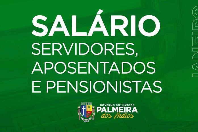 Prefeitura de Palmeira inicia pagamento de janeiro nesta quinta (28)