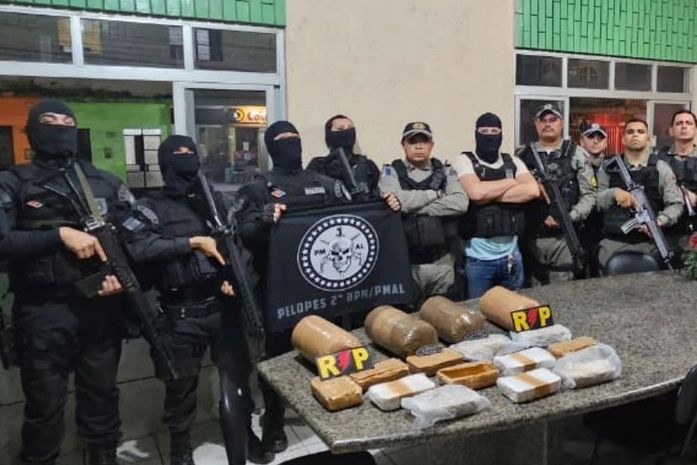 Segurança Pública apreende mais de 40 quilos de cocaína na AL-205