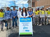 Engenheira da Setrand marca espaço feminino entre fiscais das obras de pavimentação de Alagoas