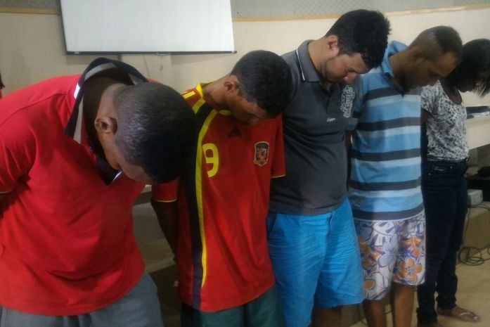 Demóstenes, Jamerson, Rodrigo, Rafael e Janaína