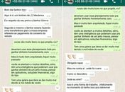 Em mensagem, bandidos perguntam onde vítima percebeu que era um golpe.