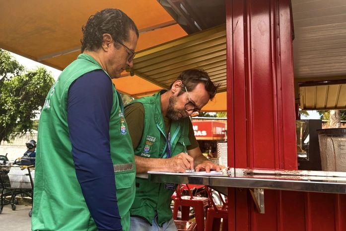 Empreendimento é autuado por descarte irregular de água residual na Feirinha do Tabuleiro