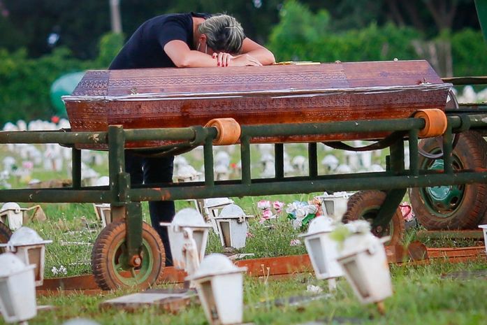 Covid-19: Brasil tem dia mais letal da pandemia com 3.251 mortes em 24 horas