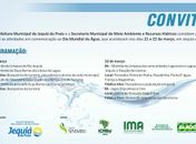 Jequiá da Praia comemora Dia Mundial da Água com diversas atividades