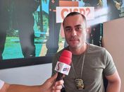 Chefe de operações da Delegacia da PC de Palmeira Diogo Martins 