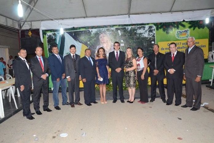 Posse de prefeita e vereadores