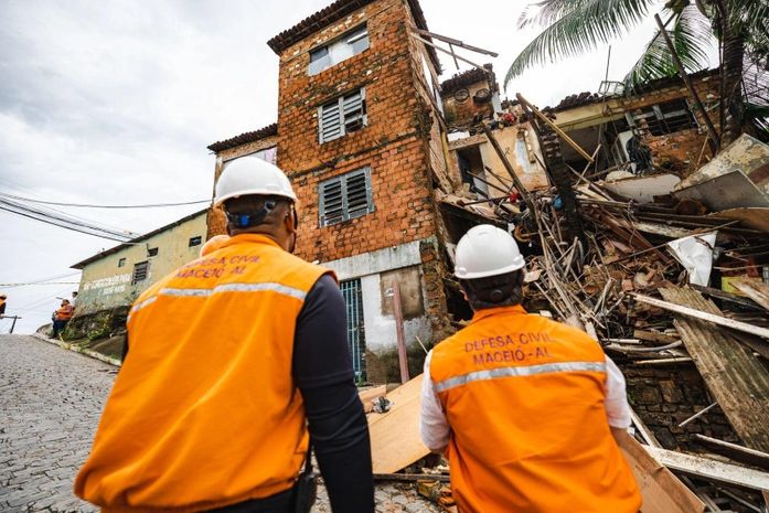 Mais de 870 famílias foram atendidas pela Defesa Civil de Maceió