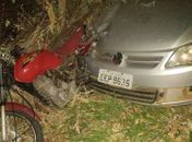 Homem morre em acidente entre carro de passeio e motocicleta no sertão de AL
