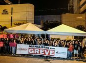 Jornalistas alagoanos em greve por tempo indeterminado.