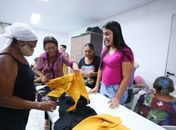 Gabi Gonçalves visita projeto de capacitação profissional e ressalta seu compromisso com as mulheres alagoanas
