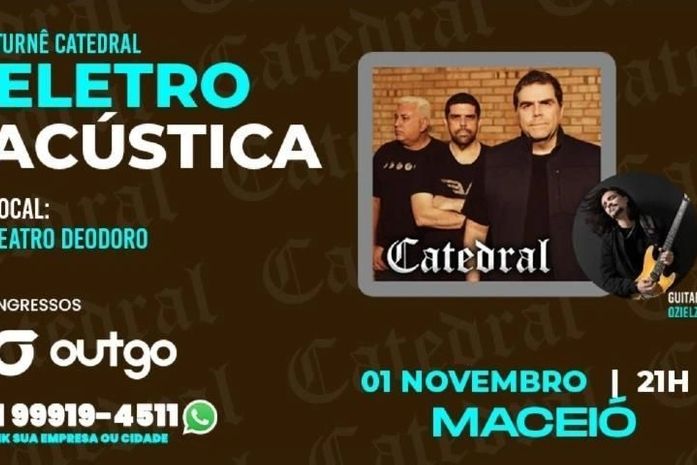 Banda Catedral retorna a Maceió com show da nova turnê