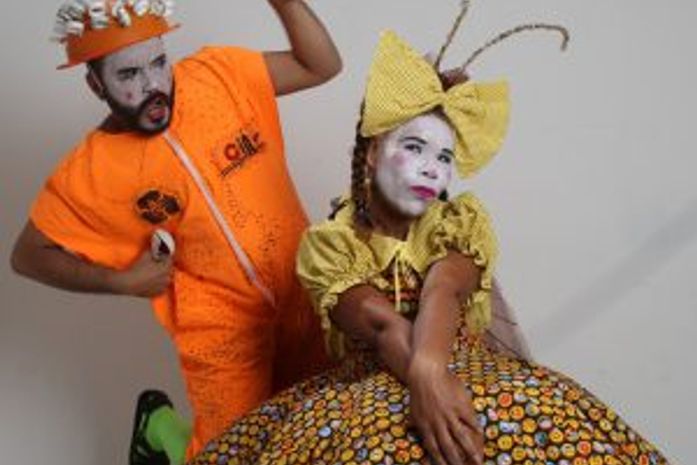 “A Baratinha Bela e o Rato Tito” Cia do Imaginário no Teatro Deodoro
