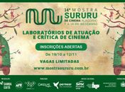 Mostra Sururu abre inscrições para laboratórios de atuação e crítica de cinema
