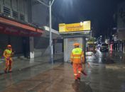 Limpeza Urbana higieniza ruas do Centro de Maceió