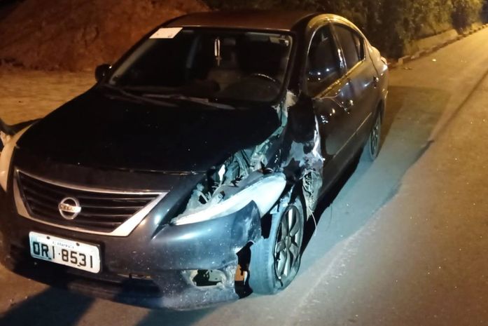 Colisão frontal entre carro e moto deixa uma pessoa ferida na AL-215