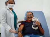 Hemoal realiza coleta externa de sangue em colégio de Maceió nesta quarta-feira (22)
