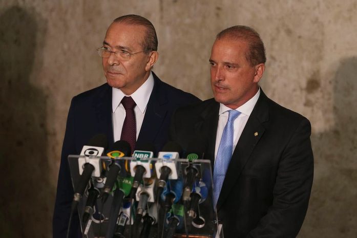 Eliseu Padilha e Onyx Lorenzoni