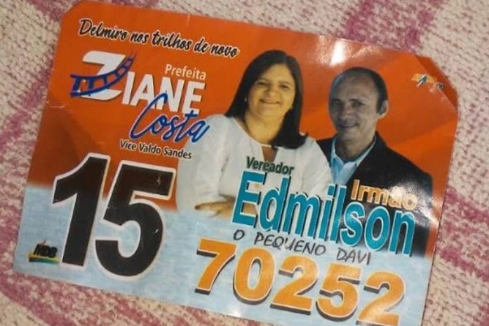 Candidato a vereador descobriu que havia feito campanha com o número errado após o resultado das eleições.